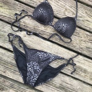 Xhilaration cheetah bikini